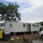 UK/European Light Steel Frame Prefabricated Foldable Lotus House Time Saving Fast Construction