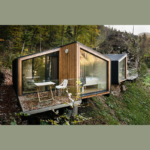 UK Standard Light Steel Frame Prefabricated House Holiday Cabin Aosta House Fast Construction