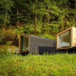UK Standard Light Steel Frame Prefabricated House Holiday Cabin Aosta House Fast Construction