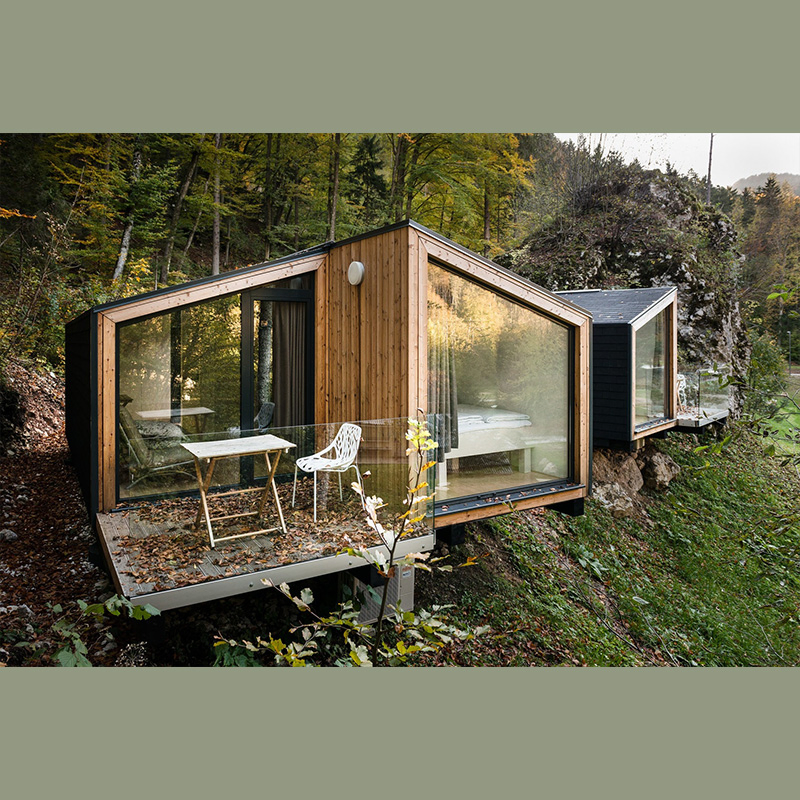UK Standard Light Steel Frame Prefabricated House Holiday Cabin Aosta House Fast Construction UK Standard Light Steel Frame Prefabricated House Holiday Cabin Aosta House Fast Construction