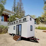 UK Tiny Home on The Wheels Cider Box Prefab Mini Modular Homes Trailer