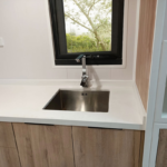 UK Tiny Home on The Wheels Cider Box Prefab Mini Modular Homes Trailer