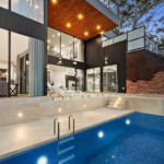 Us Standard Light Steel Frame House for Family Prefabricated House Villa with Pool