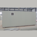 Us Standard Light Steel Frame Prefabricated Cost Saving Foldable Lotus House Warehouse Building