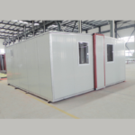 Us Standard Light Steel Frame Prefabricated Cost Saving Foldable Lotus House Warehouse Building