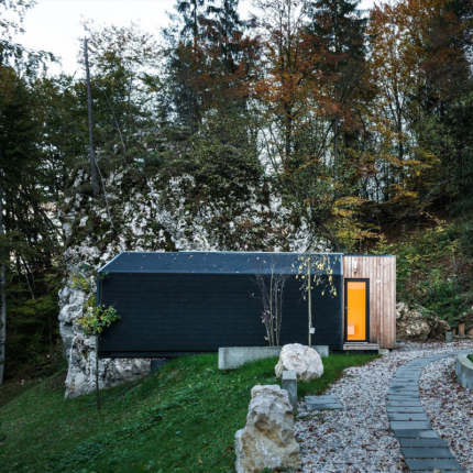 Us Standard Light Steel Frame Prefabricated Holiday House Cabin for Camping