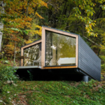 Us Standard Light Steel Frame Prefabricated Holiday House Cabin for Camping