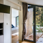 Us Standard Light Steel Frame Prefabricated Holiday House Cabin for Camping