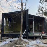 Us Standard Light Steel Frame Prefabricated Holiday House Cabin for Camping