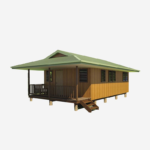 Us Standard Light Steel Prefabricated House Wooden Designed Bungalow Fast Construciton
