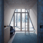 Us Standard Light Steel Prefabricated Houses a Frame Cabin Folding House Modular Holiday House