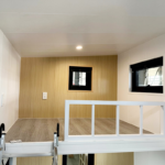 Us Standard Prefabricated House with Light Steel Structure Tiny House on Wheels