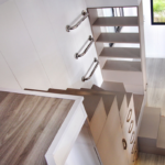 Us Standard Prefabricated Modular House Prefab Tiny House on Wheels with Loft