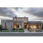 USA Standard Prefab Hosue Single Family Home Luxury 2 Story Light Steel Home Steel Kits