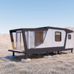 Wholesale Prefab Homes Light Steel Frame Tiny House on Wheels for Camping
