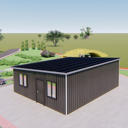 Wholesale Prefabricated Container Hosue Office Modern Granny Flat /Adu