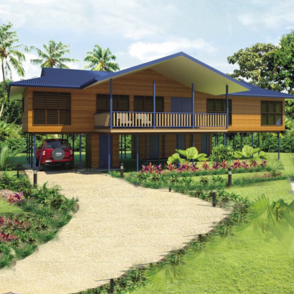 Zealand Standard Prefabricated House Light Steel House Wooden Standard New Bungalow